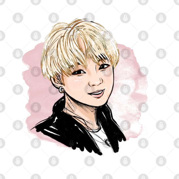 Suga BTS by artbyanny