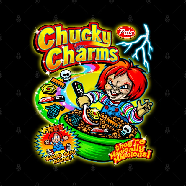 CHUCKY CHARMS // HORROR MOVIE // CEREAL KILLER by Niko Neon