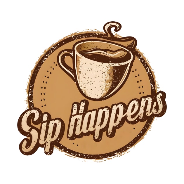 Sip Happens by Starart Designs
