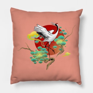 Awesome Crane Pillow