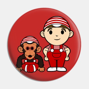 Kurio and Chim Chim Speed Racer Pin