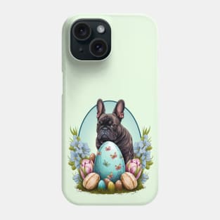 French Bulldog happy easter day Phone Case