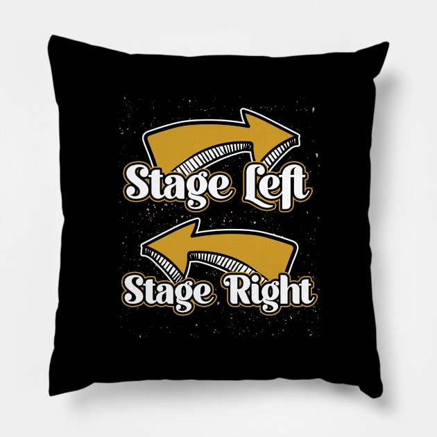 stage musical theatre musical Pillow by ShirtsShirtsndmoreShirts