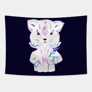 Arctic Fox Tapestry