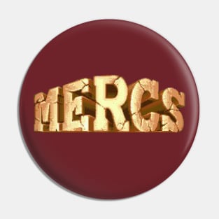 Mercs Logo Pin