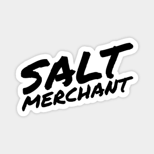 Salt Merchant Marker Logo - Black Magnet