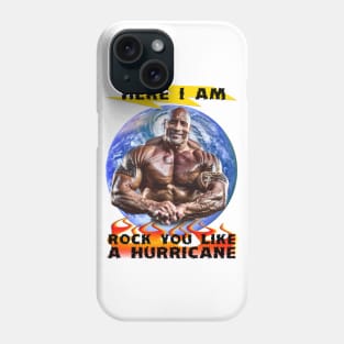 Rock You, Like A Storm PARODY Funny Meme Phone Case