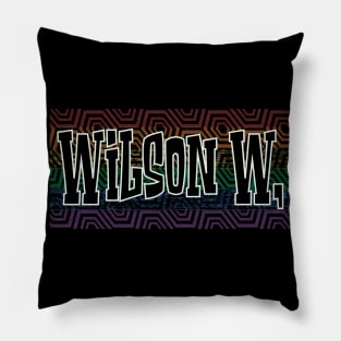 LGBTQ PATTERN AMERICA WILSON Pillow