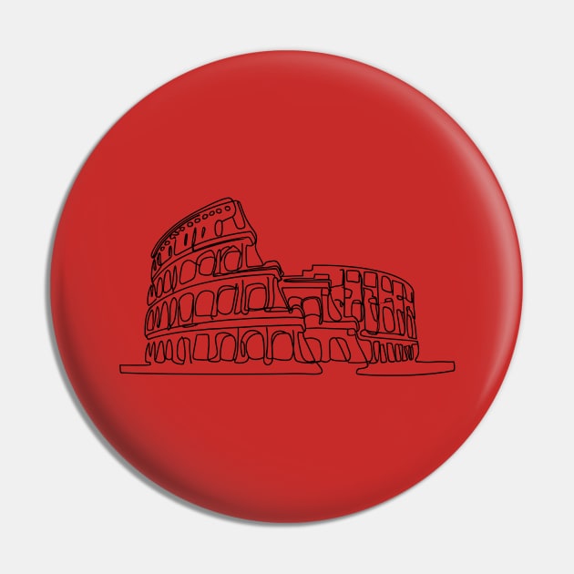 Colosseum Pin by Angiemerry