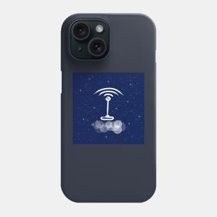 antenna, communication, internet, technology, civilization, technology, light, universe, cosmos, galaxy, shine, concept Phone Case