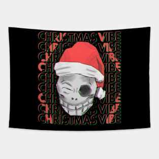 Christmas Skull Vibe Tapestry