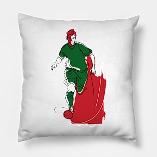 Soccer Season 4 Pillow