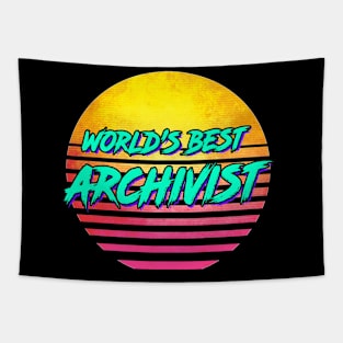 1980s Retro Archivist Gift Tapestry