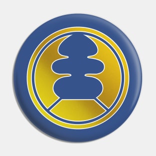 Navy Ninja Pin