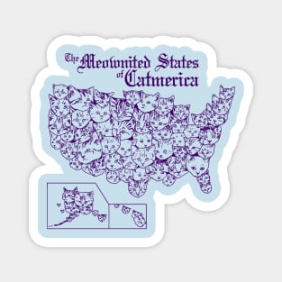 The Meownited States of Catmerica Magnet