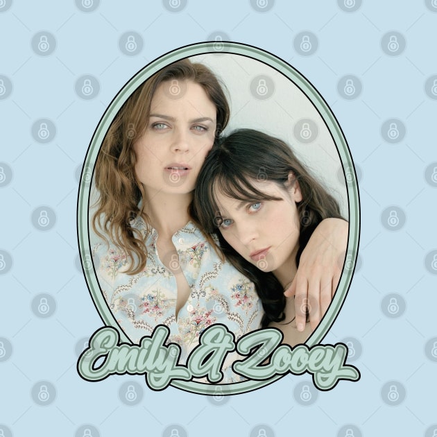 Emily & Zooey Deschanel: Sisters by Noir-N-More