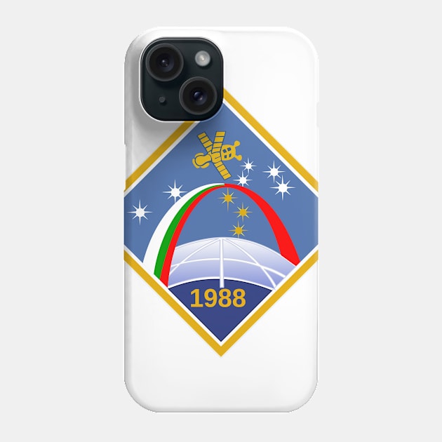 Soviet Soyuz TM-5 Mission Phone Case by Historia