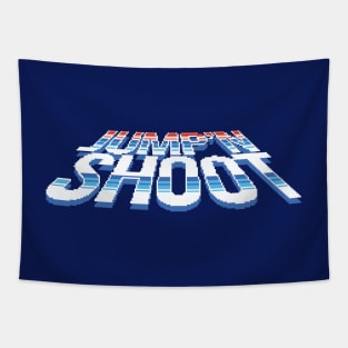 Jump'N Shoot Tapestry