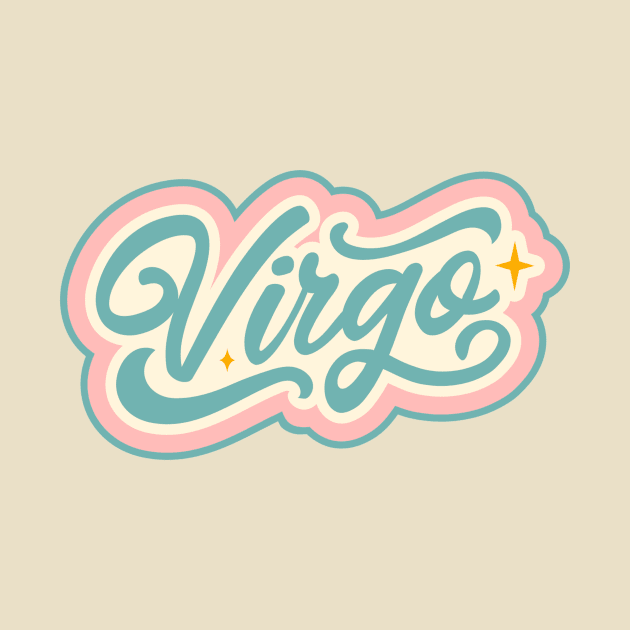 Virgo Birthday retro by Positively Petal Perfect 