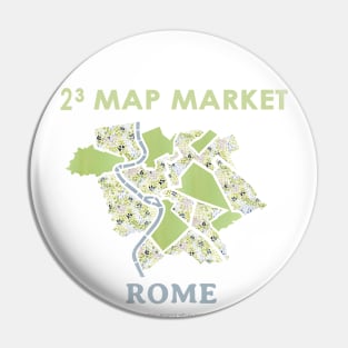 Rome Map - Full Size Pin