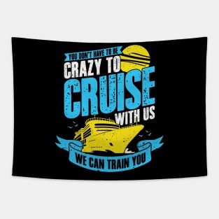 Cruising Cruise Ship Vacation Holiday Gift Tapestry