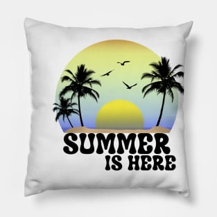 Summer Is Here Pillow