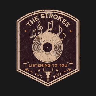 listening vintage vinyl v3 T-Shirt