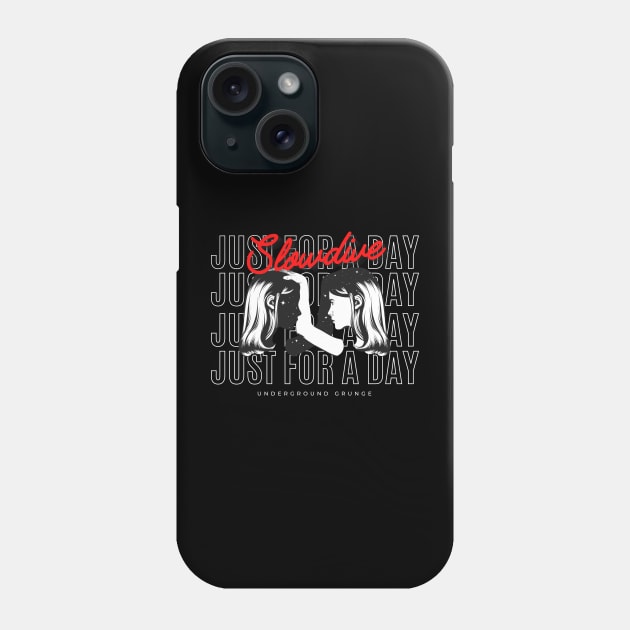 Slowdive - Just For a Day // Gothic Style Fan Art Designs Phone Case by Liamlefr