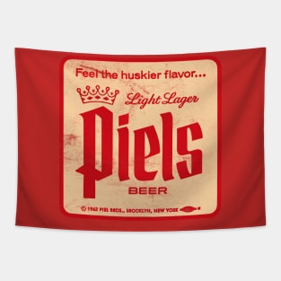 Piels Beer ---- Vintage Label Beer Lover Gift Tapestry