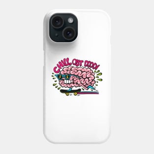 Brain Skater Phone Case