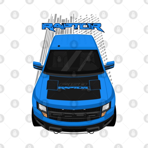 Ford F150 SVT Raptor 2010-2014 - Blue and Black by V8social