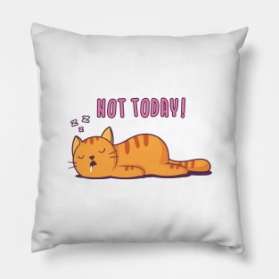 Not Today Pillow