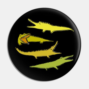 Crocodiles Pin