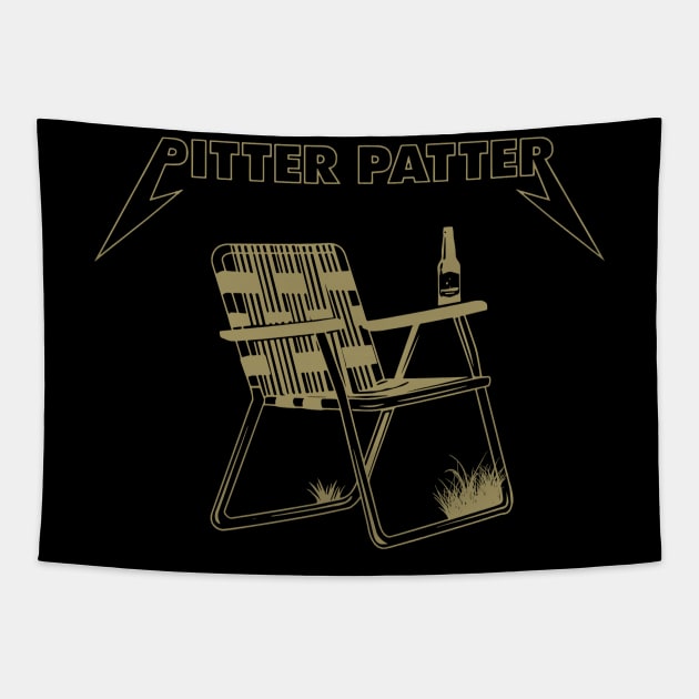 PITTER PATTER METAL Tapestry by Mendozab Angelob