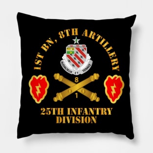 1st Bn 8th Artillery w 25th ID SSI Pillow