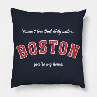 Boston - Dirty Water Pillow