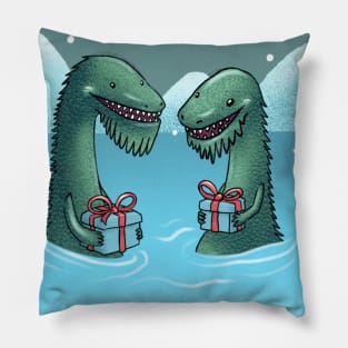 Loch Ness gift exchange Pillow