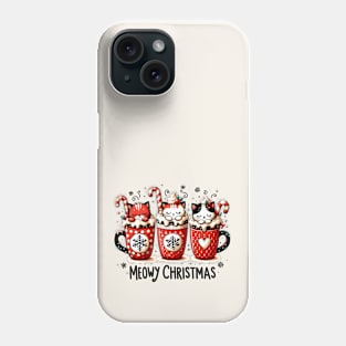 Meowy Christmas Phone Case