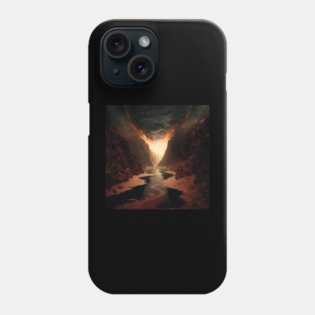 hell Phone Case by Trontee