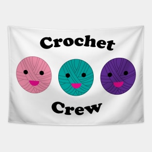 Crochet Crew Funny Kawaii Yarn Tapestry