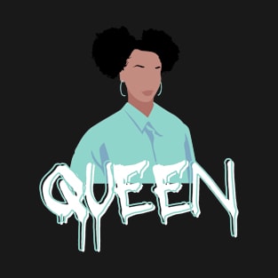 Queen Girl Green v1 T-Shirt