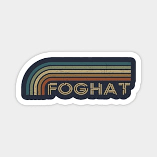 Foghat Retro Stripes Magnet