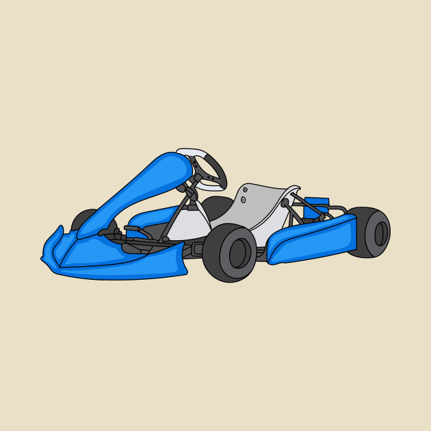 Kart racing cartoon illustration by Cartoons of fun