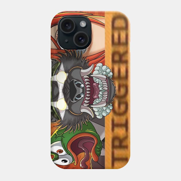 Triggered Phone Case by Schmeckle