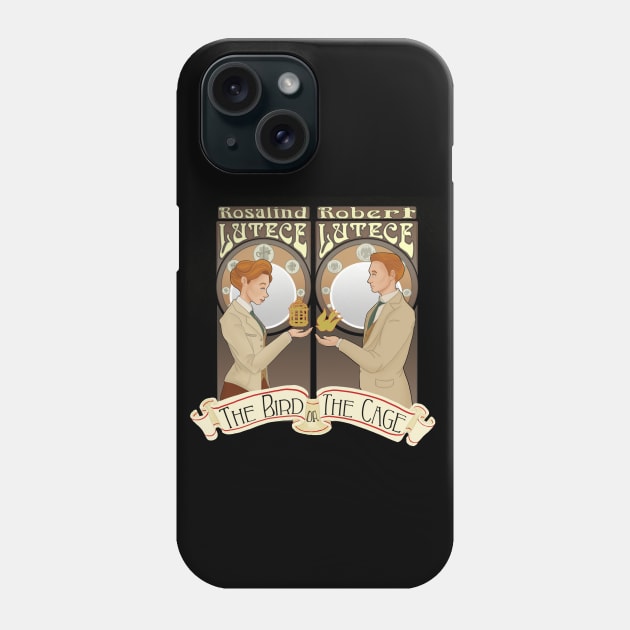 Lutece Twins Nouveau Phone Case by shelbywolf