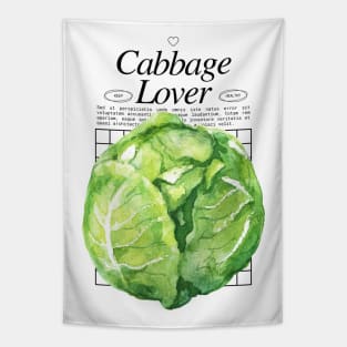 Cabbage - Veggies Lover Design Tapestry