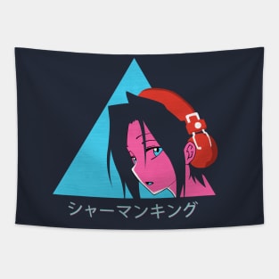 Shaman king - Yoh Asakura - Vaporwave Tapestry