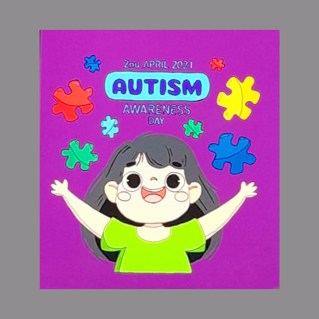 Autism Awareness Day by Sabrina's Design