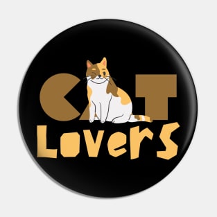 cat lovers Pin