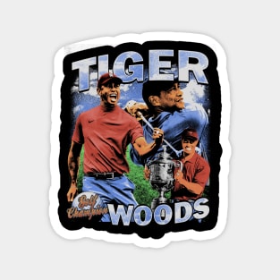 Tiger Woods Retro Champion Magnet